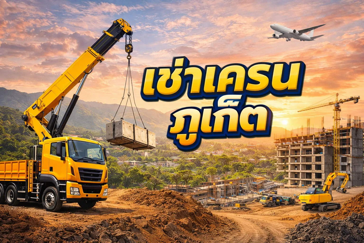 เช่าเครน ภูเก็ต